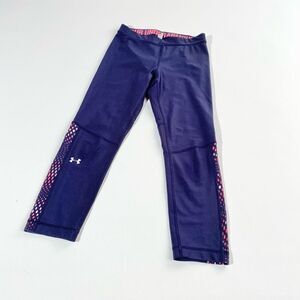 Under Armor navy compression leggings (102)
